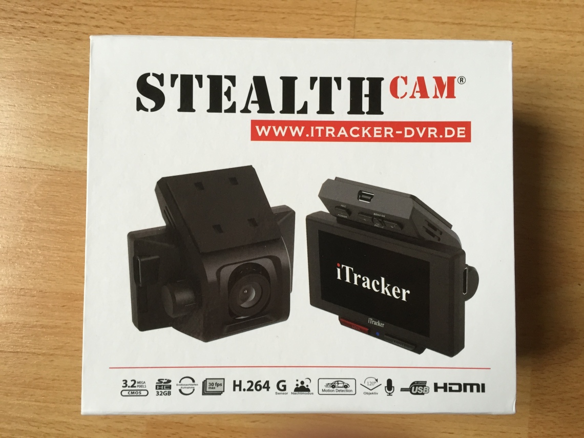 iTracker STEALTHcam - FullHD Dashcam