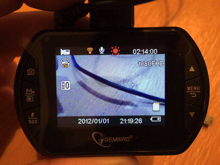 Rückseite der DCAM-GPS-01